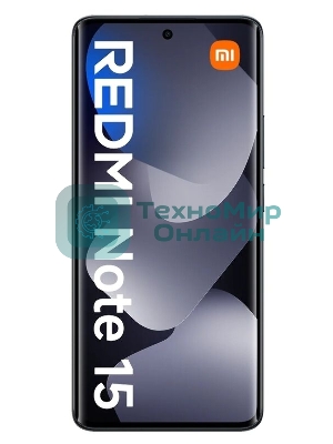 Смартфон Redmi Note 15 RU 8+128 Black