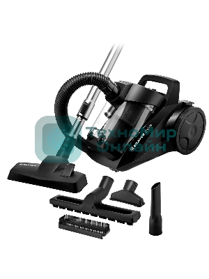 Пылесос BRAYER BR4204 черный, 420/2200 Вт, уборка сухая, пылесборник контейнер 4 л