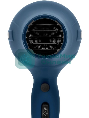 Фен Polaris PHD 2600ACi Salon Hair синий, 2600 Вт, ионизация