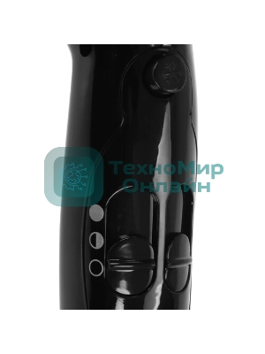 Фен SUPRA PHS-2206L черный/красный, 2200 Вт, ионизация