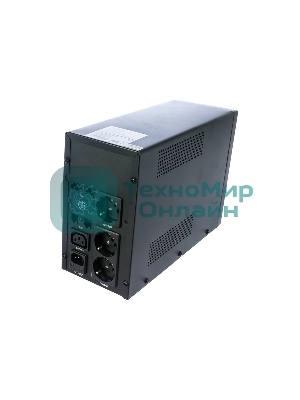Источник бесперебойного питания Crown CMU-SP800EURO/800 ВА/450 Вт/1 х IEC 320 C13 (компьютерная), 3 х CEE 7 (евророзетка)