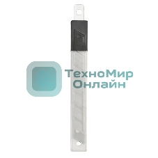 Лезвия для канцелярского ножа Silwerhof, ширина лезвия 9 мм (упаковка: 10шт) пластиковая коробка