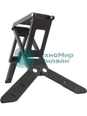 Настольная подставка Wize Photo eAzl для установки планшетов, видеокамер, электронных книг и pico-проекторов, нагрузка 6.8 кг, нагрузка 30-47 град., черный