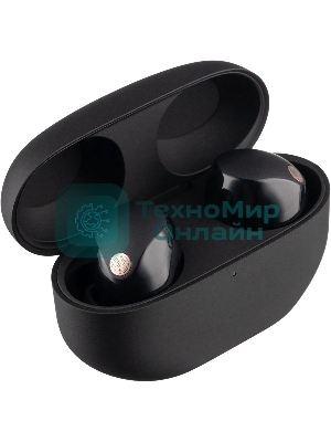 Наушники TWS Sony WF-1000XM5 черный, внутриканальные, Bluetooth, активное шумоподавление, беспроводная зарядка, до 8 ч