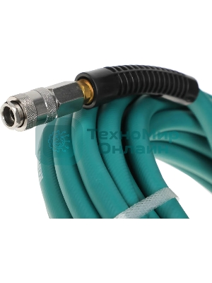 Воздушный шланг KRAFTOOL с фитингами рапид 10 м, 10х15 мм, 20 бар