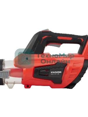 Воздуходувка Starwind SBB-570.20-4.4 пит.:от аккум. красный/черный