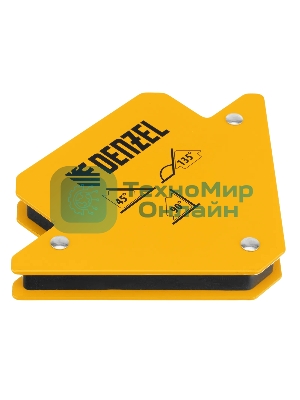 Фиксатор магнитный для сварочных работ Denzel усилие 25 LB