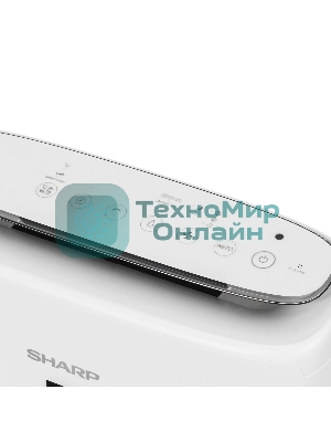Климатический комплекс Sharp KIN41RH белый, 28 м², 2.7 л, HEPA-фильтр, угольный фильтр, ионизация Plasmacluster, гигростат