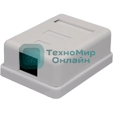 Розетка Suprlan 10-0355-1, RJ45 1 кат.6 UTP