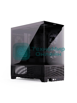Компьютерный корпус ABR MINI PRO (1хUSB 3.0, 1хUSB Type-C, HD Audio, 4xRGb Fan, ATX, Micro-ATX, ITX)