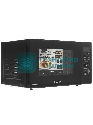 Микроволновая печь Panasonic NN-SD36HBZPE черный, 23 л, 1000 Вт, переключатели - сенсор, поворотный механизм