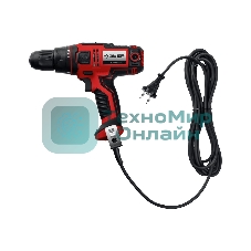 Дрель-шуруповерт ЗУБР ДШ-М3-500-2 К, 500 Вт, 45 Нм, щеточный