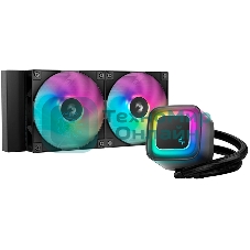 Система жидкостного охлаждения DeepСool LE240 V2 черный (R-LE240-BKAMMC-G-2)