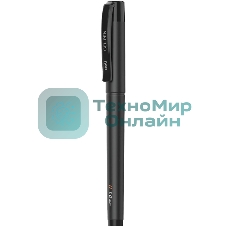 Ручка гелевая Deli EG159-BK ассорти, d=1.0мм, черные чернила, резиновая манжета