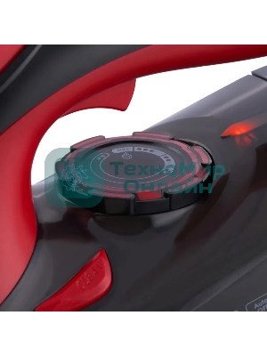 Утюг Domfy DSC-EI502 черный/красный, 2400 Вт, 160 г/мин, 400 мл
