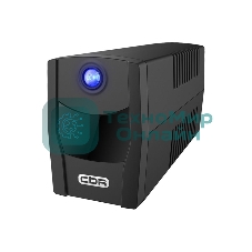 Источник бесперебойного питания CBR QTM-650T-2F-LCUC / 650ВА / 360Вт / 2 x Shuko, HID-USB, RJ45/11