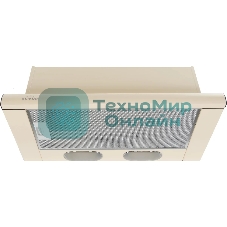 Вытяжка телескопическая Elikor Интегра 60П-400-В2Л молочный, 60 см, 400 куб. м/ч, 55 дБ