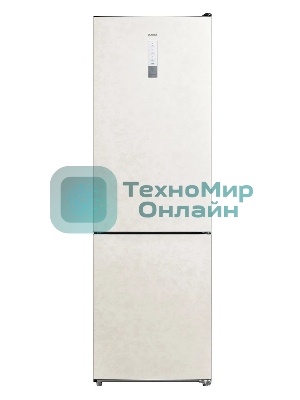 Холодильник Centek CT-1722 бежевый двухкамерный 230/88 л морозилка снизу, No Frost