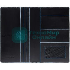Обложка для документов Piquadro Blue Square PP6805B2R/N черный