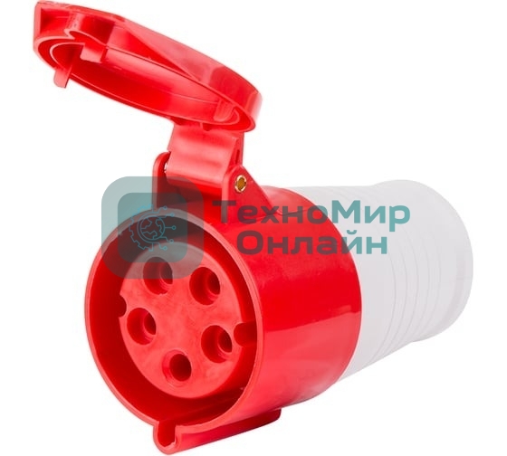 Розетка Rexant 225 переносная 3Р+РЕ+N 32А 380 В IP44