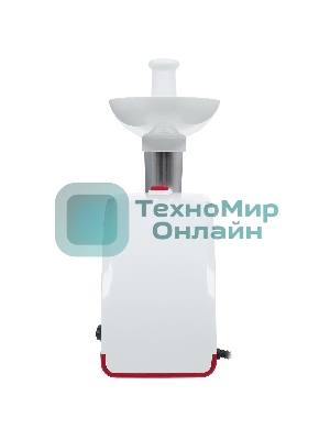 Мясорубка электрическая ВАСИЛИСА ВА-601 белый, 1600 Вт, 1.5 кг/мин, реверс, защита от перегрузки, насадки - 4