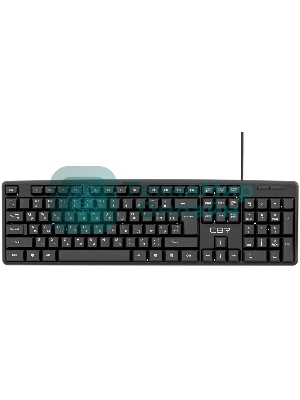 Клавиатура проводная CBR KB 100, USB, черный