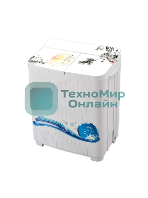 Стиральная машина OPTIMA МСП-66СТ белая, загрузка вертикальная 6кг, 1350 об/мин., класс: A