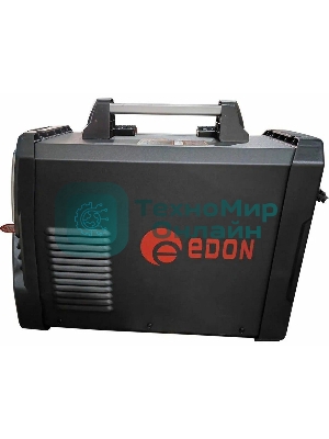 Сварочный аппарат полуавтоматический Edon ПрофиMIG-250 MIG 10,6 кВт 20-250А, MMA 13,1 кВт 20-250А, раб.цикл 60%, КПД 85%, диаметр: электроды 2-4мм, проволока 0,8-1ммMIG-MAG/NoGas/MMA/LIFT TIG/2T/4T/SYNСварка тонких металлов и нержавеющей стали.