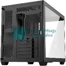 Компьютерный корпус Bloody BD-CC112 черный без БП mATX 9x120мм 2xUSB 3.0 audio bott PSU