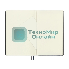 Блокнот Moleskine CLASSIC EXPENDED QP062EXPB20 Large 130х210 мм 400 стр. нелинованный твердая обложка синий сапфир