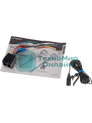 Автомагнитола Kenwood KDC-BT530U, 1 DIN, CD, Bluetooth, USB Type-A, AUX, съёмная панель