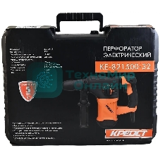 Перфоратор Креост KE-821500-32 SDS-plus уд.:4.5Дж 1500Вт (кейс в комплекте)