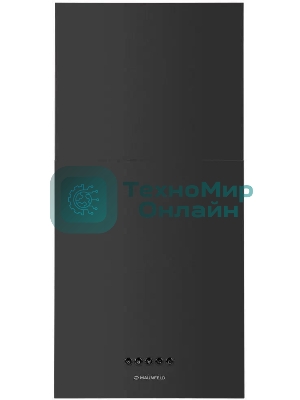 Вытяжка пристенная островная Maunfeld Box Push 40 черный, 40 см, 1000 куб. м/ч, 60 дБ