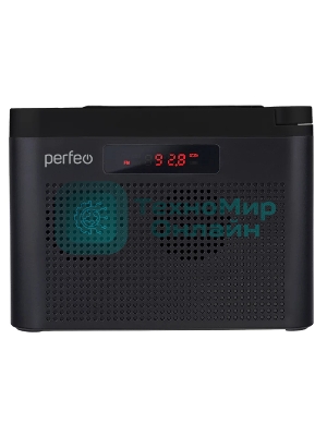 Радиоприемник Perfeo цифровой ТАЙГА FM+ 66-108МГц/MP3/встроенный аккум,USB/черный (I70BK) (PF_C4939)