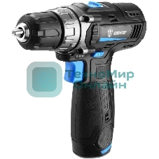 Дрель-шуруповерт Deko DKCD12V PRO, 12 В, 2 Ач, 32 Нм, щеточный