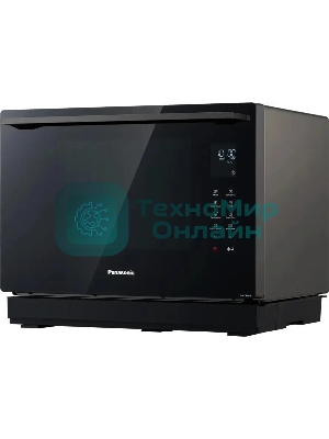 Микроволновая печь Panasonic NN-CS89LBZPE черный, 31 л, 1000 Вт, переключатели - сенсор