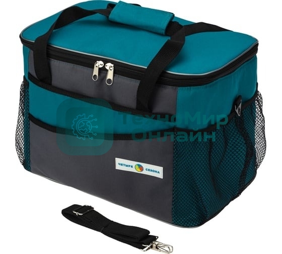 Сумка-холодильник ЧЕТЫРЕ СЕЗОНА 80-0284 объемом 20 л. (2 слоя утепления)