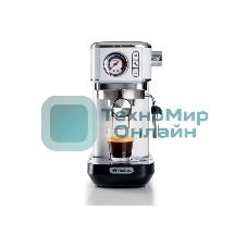 Кофеварка рожковая Ariete 00M138114AR0 белый, молотый, 1300 Вт, 15 бар