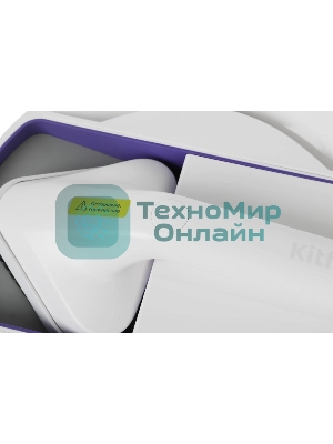 Отпариватель Kitfort КТ-9110-1 белый/фиолетовый, 2180 Вт, 45 г/мин, 600 мл