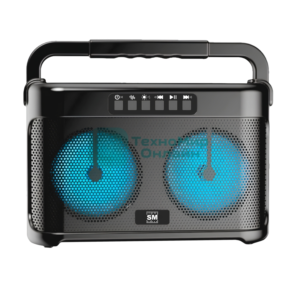 Портативная колонка Soundmax SM-PS5042B чёрный