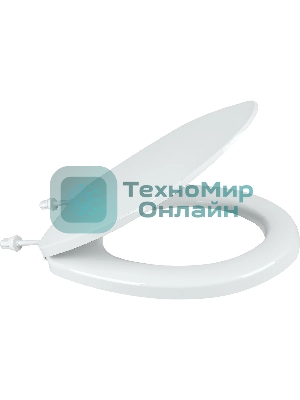 Сиденье для унитаза Виктория белое