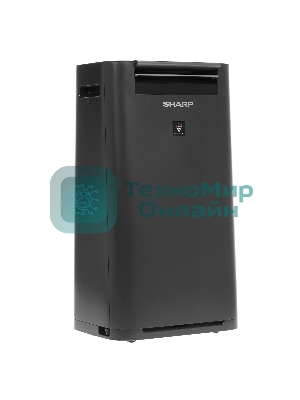 Климатический комплекс Sharp KC-G41RH черный, 28 м², 2.5 л, HEPA-фильтр, ионизация Plasmacluster, гигростат