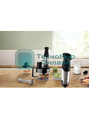 Блендер погружной Bosch MSM6M871 1200 Вт, черный