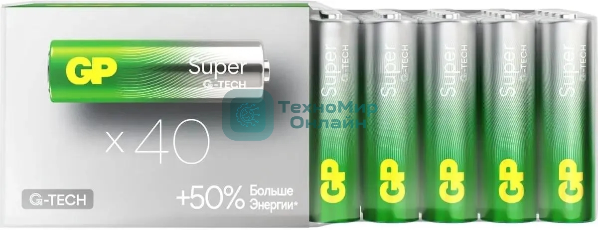 Батарейка GP 15AA21-2CRSWC40 240/720 (40шт) коробка