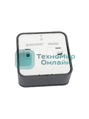 Выключатель 1-кл. ОП Blanca (сх.1) 10А 250 В изол. пласт. антрацит SchE