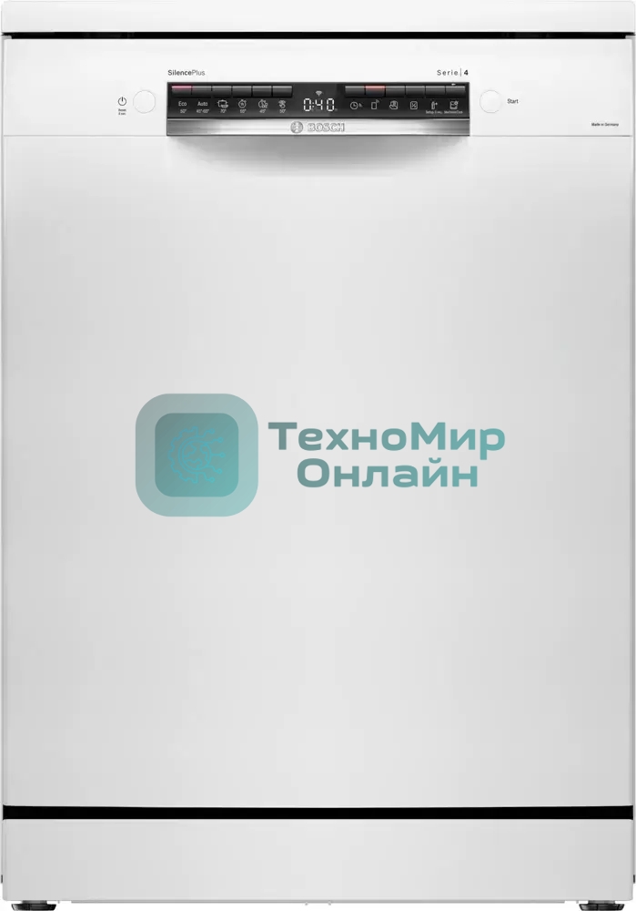 Посудомоечная машина Bosch SMS4ECW26M, белый, 60 см, 14 компл., сушка конденсационная, 41 дБ, класс A