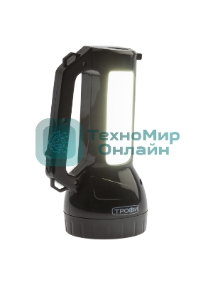 Фонарь светодиодный ЭРА Трофи PA-504 прожекторный аккумуляторный со встроенным светильником