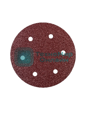 Круг шлифовальный PATRIOT на липучке, 225мм, 6 отверстий, Р40, 10 шт
