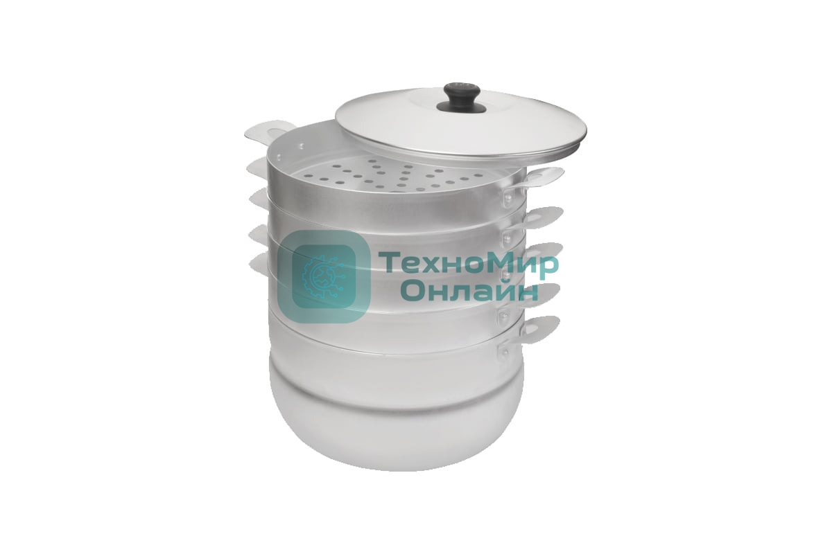 Мантоварка Калитва 180640 6,0 л 4 сетки,алюм.