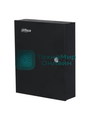 Контроллер на 2 двери Dahua DHI-ASC2202C-D (2-сторонний доступ)> Поддержка TCP/IP> Протоколы связи: RS-485 и Wiegand (W26 и W34)> Емкость: 100 000 пользователей. До 500 000 записей о считывании карт>